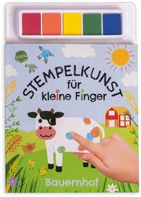 Stempelkunst für kleine Finger. Bauernhof | Buch | 978-3-401-71925-2 | www.sack.de