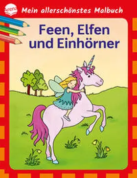 Nicolas |  Mein allerschönstes Malbuch. Feen, Elfen, Einhörner | Buch |  Sack Fachmedien