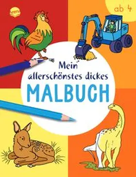  Mein allerschönstes dickes Malbuch | Buch |  Sack Fachmedien