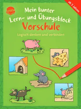 Schäfer |  Mein bunter Lern- und Übungsblock Vorschule. Logisch denken und verbinden | Buch |  Sack Fachmedien