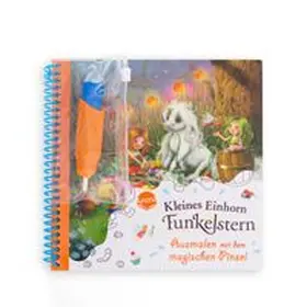 Berg |  Ausmalen mit dem magischen Pinsel. Kleines Einhorn Funkelstern | Buch |  Sack Fachmedien
