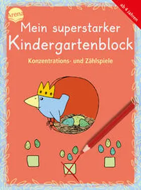 Thabet / Roth / Schmiedeskamp |  Mein superstarker Kindergartenblock. Konzentrations- und Zählspiele | Buch |  Sack Fachmedien