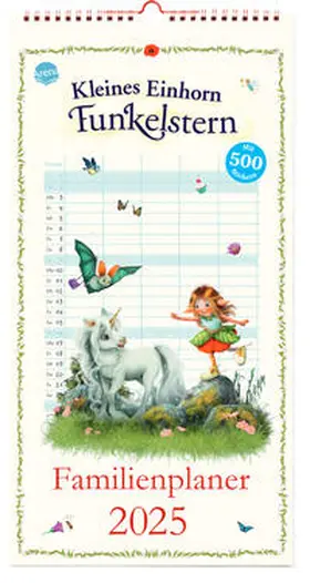 Berg |  Kleines Einhorn Funkelstern. Familienplaner 2025 | Buch |  Sack Fachmedien