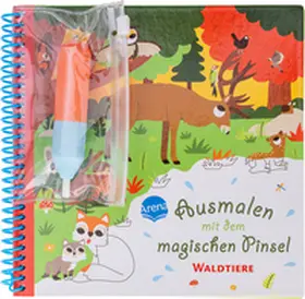  Ausmalen mit dem magischen Pinsel. Waldtiere | Buch |  Sack Fachmedien