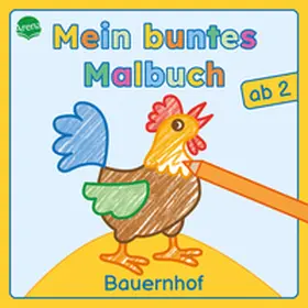 Markiewicz |  Mein buntes Malbuch ab 2. Bauernhof | Buch |  Sack Fachmedien