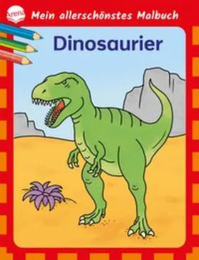 Nicolas |  Mein allerschönstes Malbuch. Dinosaurier | Buch |  Sack Fachmedien
