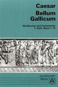 Caesar / Guthardt |  Bellum Gallicum. Wortkunde und Kommentar. Heft 1, Buch I - IV | Buch |  Sack Fachmedien
