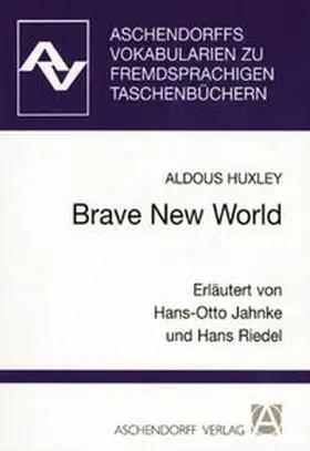 Jahnke / Huxley / Riedel |  Brave New World. Vokabularien | Buch |  Sack Fachmedien
