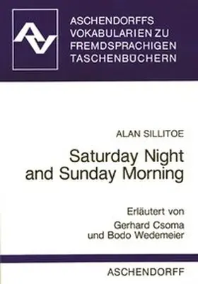 Sillitoe |  Saturday Night and Sunday Morning | Buch |  Sack Fachmedien