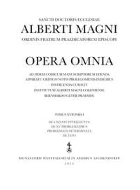 Magnus | Opera Omnia / Super Dionysium. De divinis nominibus | Buch | 978-3-402-03073-8 | sack.de