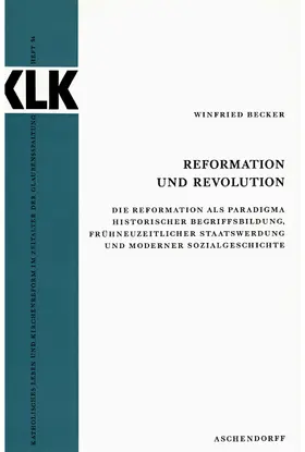 Becker |  Reformation und Revolution | Buch |  Sack Fachmedien