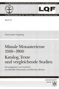 Kranemann / Lengeling / Richter |  Emil Joseph Lengeling: Missale Monasteriense 1300-1900 | Buch |  Sack Fachmedien
