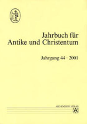 Klauser / Dassmann / Thraede |  Jahrbuch für Antike und Christentum / Jahrbuch für Antike und Christentum | Buch |  Sack Fachmedien