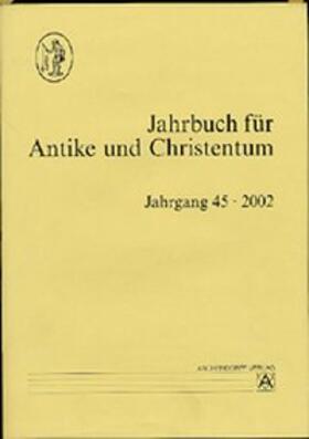 Klauser / Dassmann / Thraede |  Jahrbuch für Antike und Christentum | Buch |  Sack Fachmedien