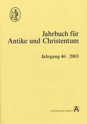 Klauser / Dassmann / Thraede |  Jahrbuch für Antike und Christentum | Buch |  Sack Fachmedien