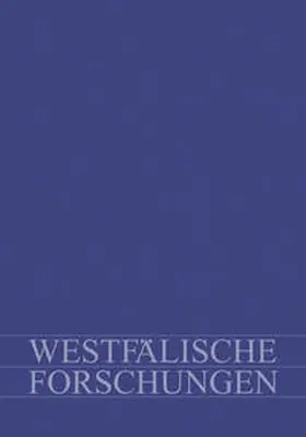 Walter |  Westfälische Forschungen. Zeitschrift des Westfälischen Instituts... / Westfälische Forschungen, Band 54-2004 | Buch |  Sack Fachmedien