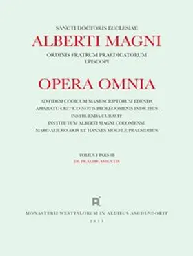 Magnus / Santos Noya / Steel |  Albertus &lt;Magnus&gt;: [Opera omnia] Alberti Magni opera omnia / Opera Omnia / De Praedicamentis | Buch |  Sack Fachmedien