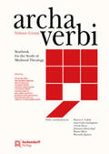 Prügl / Dreyer / Kaluza |  Archa Verbi, Vol. 6/2009 | Buch |  Sack Fachmedien