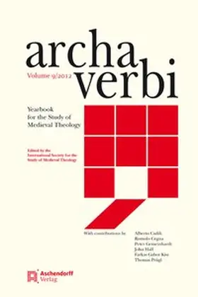  Archa Verbi, Volumen 9-2012 | Buch |  Sack Fachmedien