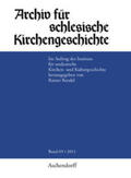 Bendel |  Archiv für Schlesische Kirchengeschichte, Band 69-2011 | Buch |  Sack Fachmedien