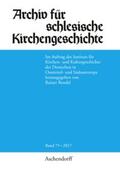 Bendel |  Archiv für schlesische Kirchengeschichte, Band 75-2017 | Buch |  Sack Fachmedien