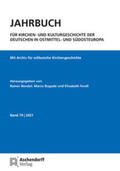 Bendel / Bogade / Fendl |  Jahrbuch für Kirchen- und Kulturgeschichte der Deutschen in Ostmittel- und Südosteuropa, Band 79 - 2021 | Buch |  Sack Fachmedien