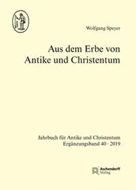 Speyer |  Aus dem Erbe von Antike und Christentum | Buch |  Sack Fachmedien