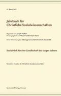 Heimbach-Steins |  Jahrbuch für christliche Sozialwissenschaften / Sozialethik für eine Gesellschaft des langen Lebens | Buch |  Sack Fachmedien