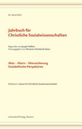 Heimbach-Steins |  Jahrbuch für christliche Sozialwissenschaften / Jahrbuch für | Buch |  Sack Fachmedien
