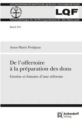 Petitjean |  De l'offertoire à la préparation des dons | Buch |  Sack Fachmedien