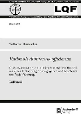 Durandus / Douteil |  Rationale divinorum officiorum | eBook | Sack Fachmedien