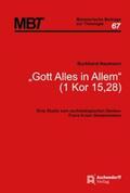 Neumann |  "Gott alles in Allem" (1 Kor 15,28) | Buch |  Sack Fachmedien
