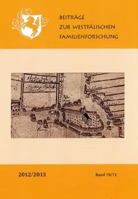 Wunschhofer / Linde |  Beiträge zur westfälischen Familienforschung | Buch |  Sack Fachmedien