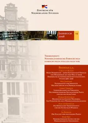 Wielenga / Geeraedts / Wilp |  Jahrbuch des Zentrums für Niederlande-Studien 20-2009 | Buch |  Sack Fachmedien
