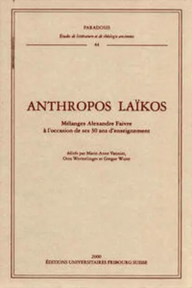Vannier / Wermelinger / Wurst |  Anthropos Laikos | Buch |  Sack Fachmedien