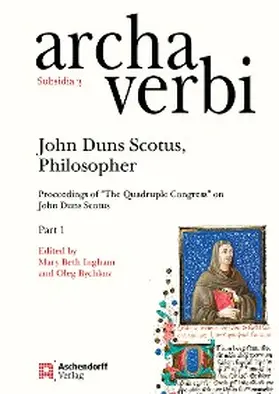 Ingham / Bychkov |  John Duns Scotus, Philosopher | eBook | Sack Fachmedien