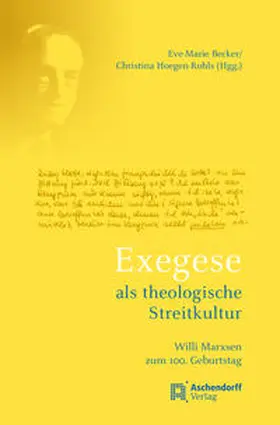 Becker / Hoegen-Rohls |  Exegese als theologische Streitkultur | Buch |  Sack Fachmedien