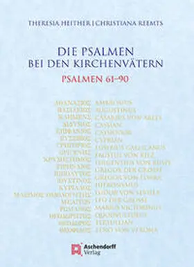 Heither / Reemts |  Die Psalmen bei den Kirchenvätern | Buch |  Sack Fachmedien