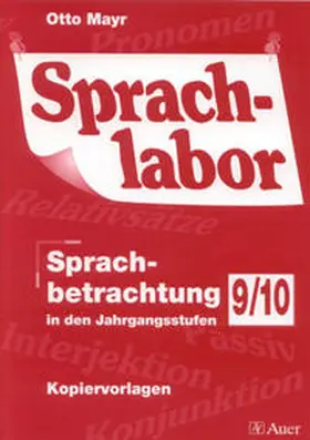 Mayr |  Sprachlabor 9/10 | Buch |  Sack Fachmedien