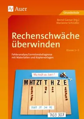 Ganser / Schindler | Rechenschwäche überwinden, Klasse 3-5 | Buch | 978-3-403-04277-8 | www.sack.de