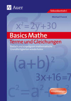 Schmidt / J. |  Basics Mathe: Terme und Gleichungen | Buch |  Sack Fachmedien