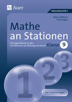Bettner / Dinges |  Mathe an Stationen. Klasse 9 | Buch |  Sack Fachmedien