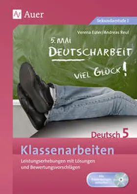 Euler / Reul |  Klassenarbeiten Deutsch 5 | Buch |  Sack Fachmedien