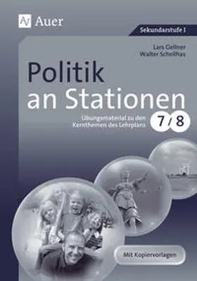Gellner / Schellhas |  Politik an Stationen | Buch |  Sack Fachmedien