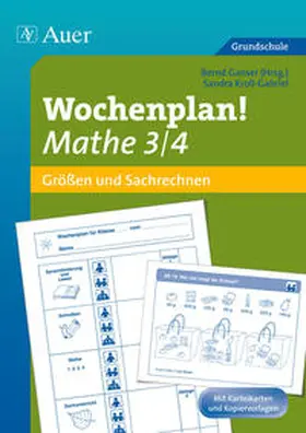 Ganser / Kroll-Gabriel |  Wochenplan! Mathe 3/4 | Buch |  Sack Fachmedien