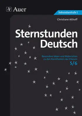 Althoff |  Sternstunden Deutsch, Klasse 5/6 | Buch |  Sack Fachmedien