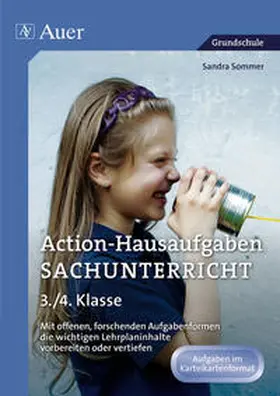Sommer / Kraus |  Action-Hausaufgaben Sachunterricht 3+4 | Buch |  Sack Fachmedien