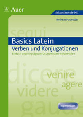 Hausotter |  Basics Latein: Verben und Konjugationen | Buch |  Sack Fachmedien