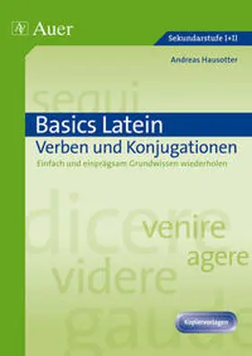 Hausotter |  Basics Latein: Verben und Konjugationen | Buch |  Sack Fachmedien