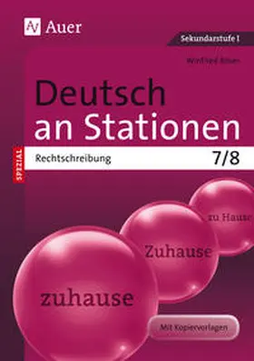 Röser | Deutsch an Stationen SPEZIAL Rechtschreibung 7-8 | Buch | 978-3-403-06959-1 | sack.de